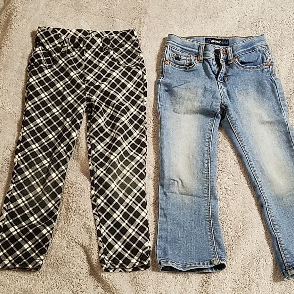 Girls pants 2 pair